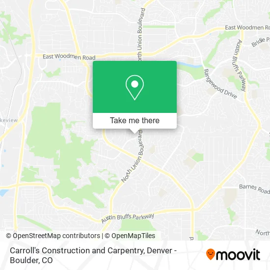 Carroll's Construction and Carpentry map