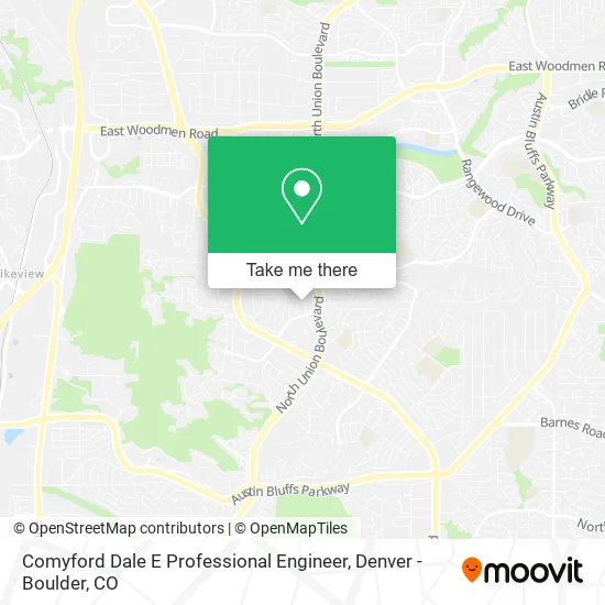 Comyford Dale E Professional Engineer map