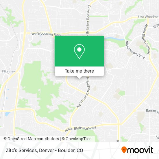 Mapa de Zito's Services