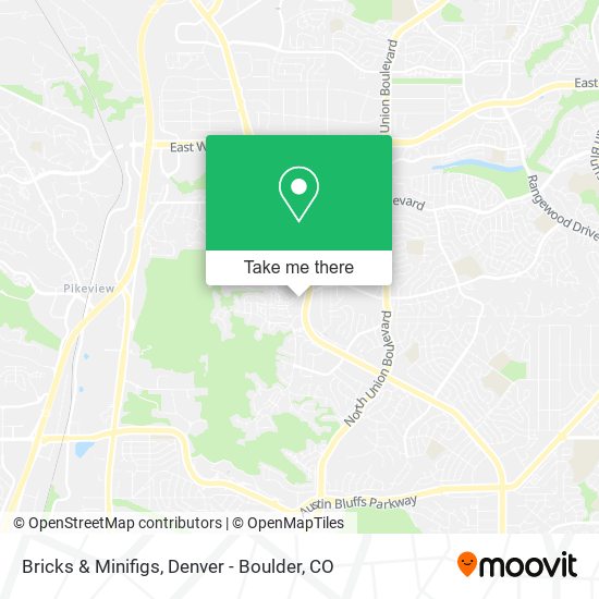 Bricks & Minifigs map