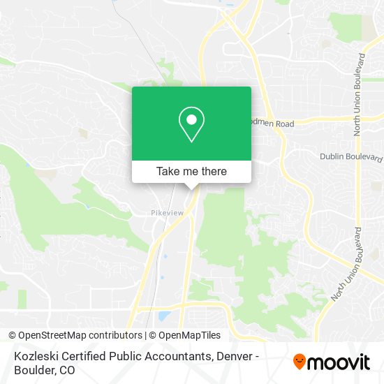 Kozleski Certified Public Accountants map