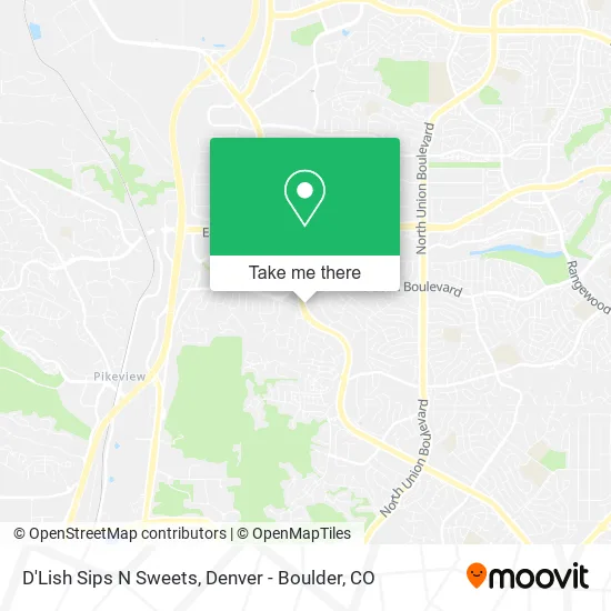 D'Lish Sips N Sweets map