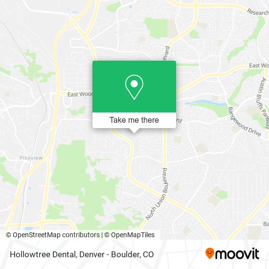 Hollowtree Dental map