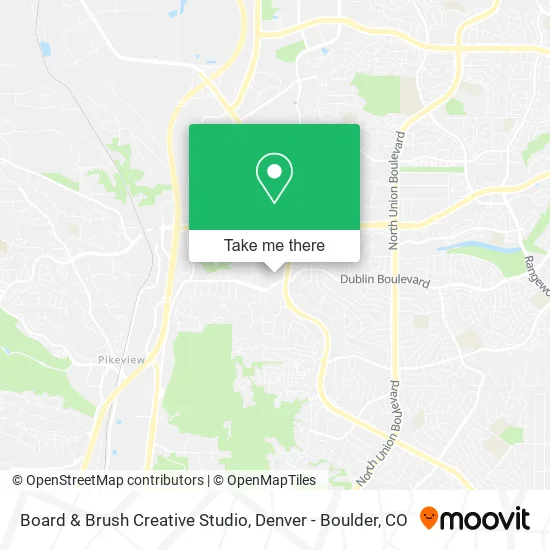 Board & Brush Creative Studio map