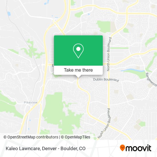 Kaleo Lawncare map