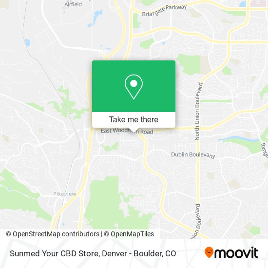 Mapa de Sunmed Your CBD Store