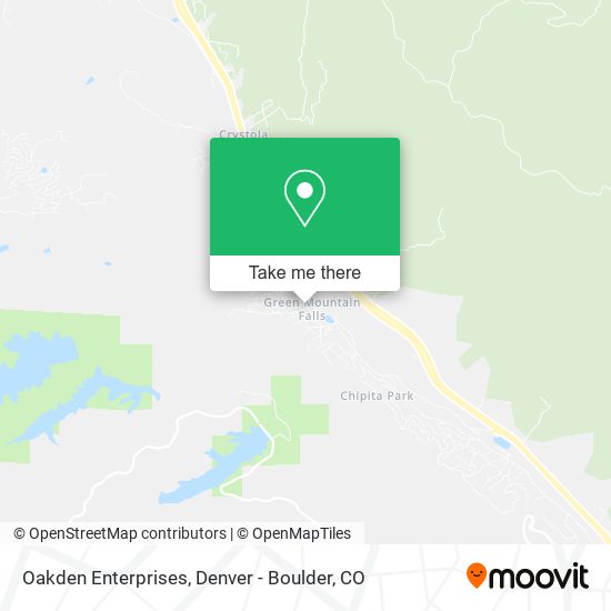 Oakden Enterprises map