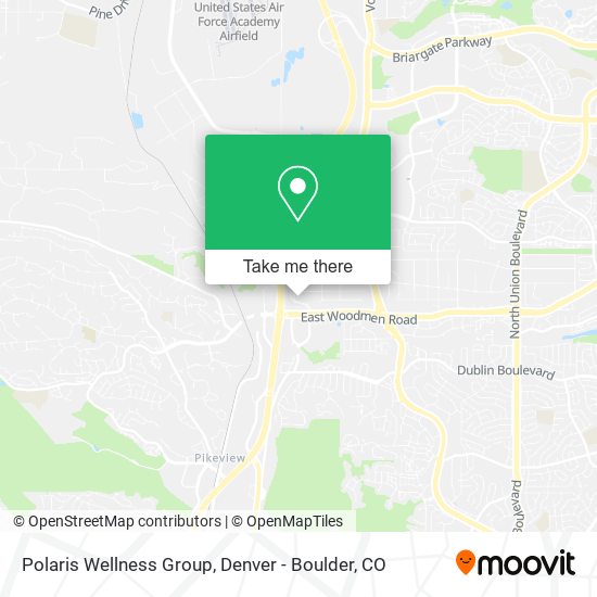 Mapa de Polaris Wellness Group