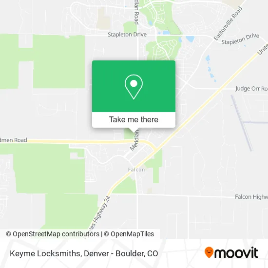 Keyme Locksmiths map