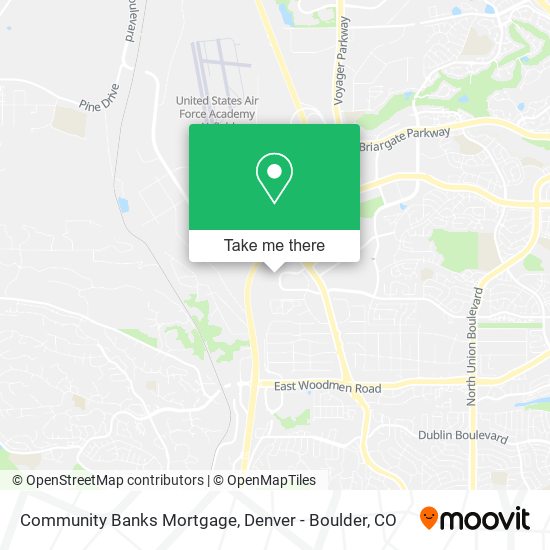 Community Banks Mortgage map