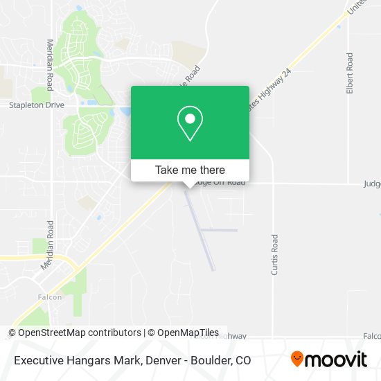 Executive Hangars Mark map