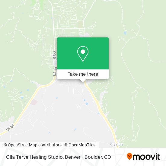 Mapa de Olla Terve Healing Studio
