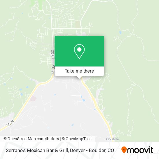 Mapa de Serrano's Mexican Bar & Grill