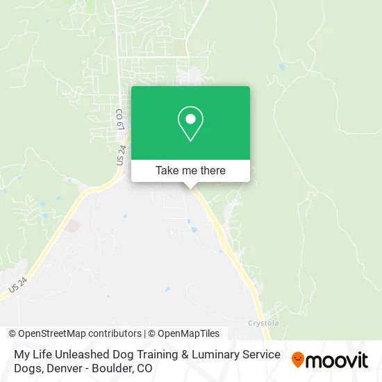 My Life Unleashed Dog Training & Luminary Service Dogs map