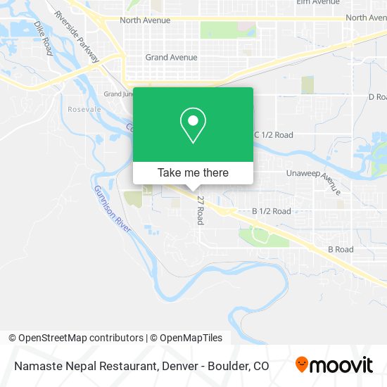 Namaste Nepal Restaurant map