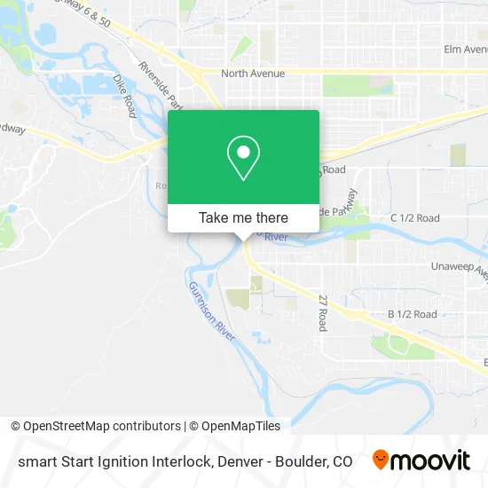 smart Start Ignition Interlock map