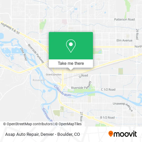 Asap Auto Repair map