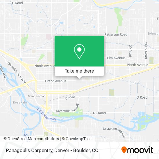 Panagoulis Carpentry map