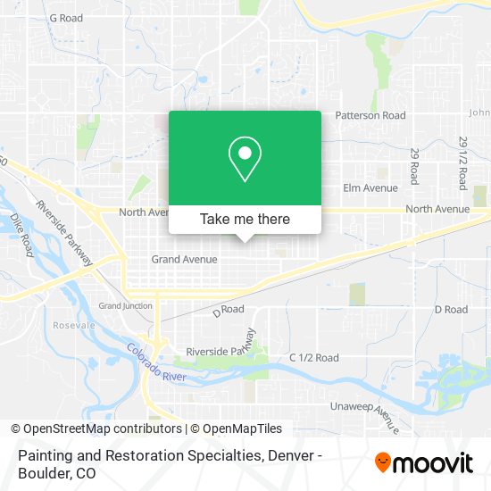 Painting and Restoration Specialties map