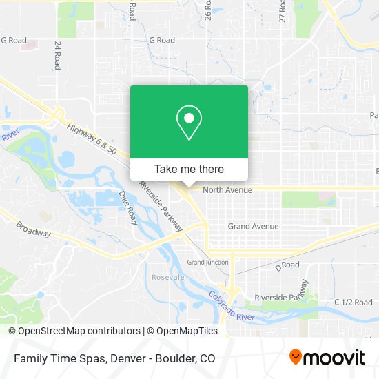 Family Time Spas map
