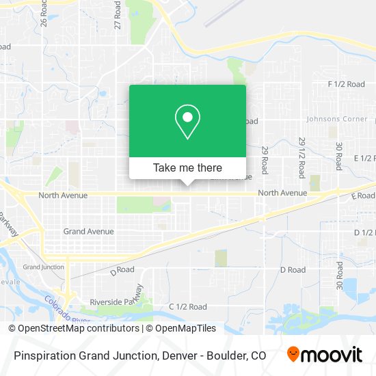Mapa de Pinspiration Grand Junction