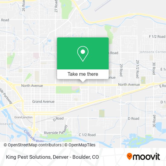 Mapa de King Pest Solutions