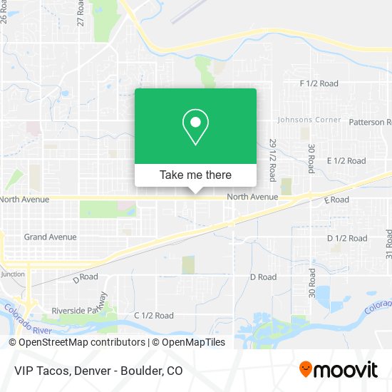 Mapa de VIP Tacos