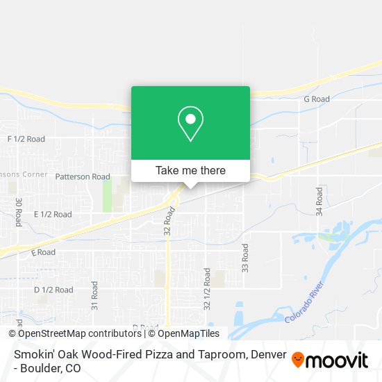 Smokin' Oak Wood-Fired Pizza and Taproom map