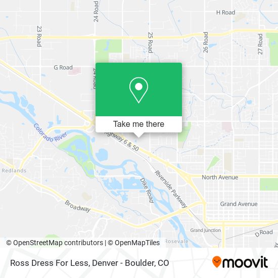 Ross Dress For Less map