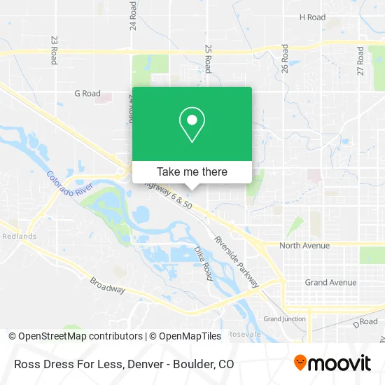 Ross Dress For Less map