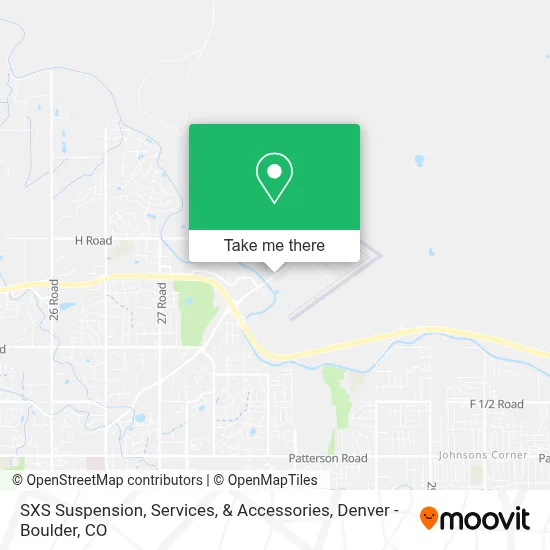 SXS Suspension, Services, & Accessories map