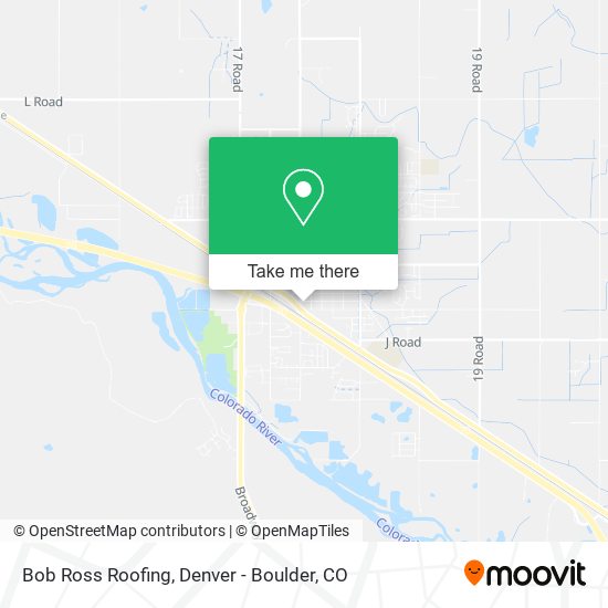 Bob Ross Roofing map