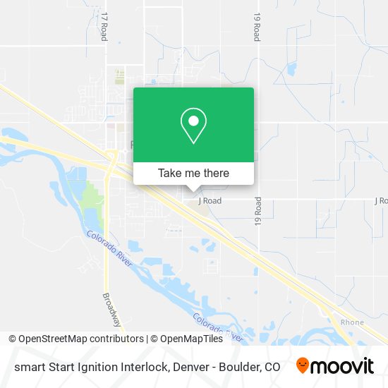 Mapa de smart Start Ignition Interlock