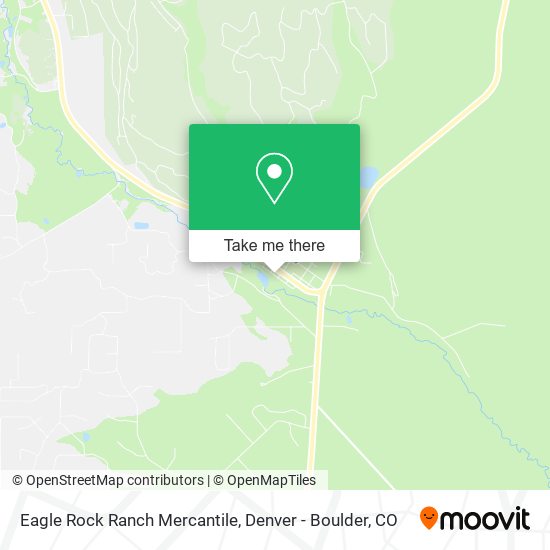 Mapa de Eagle Rock Ranch Mercantile