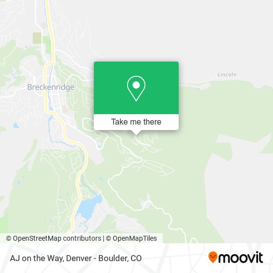 AJ on the Way map