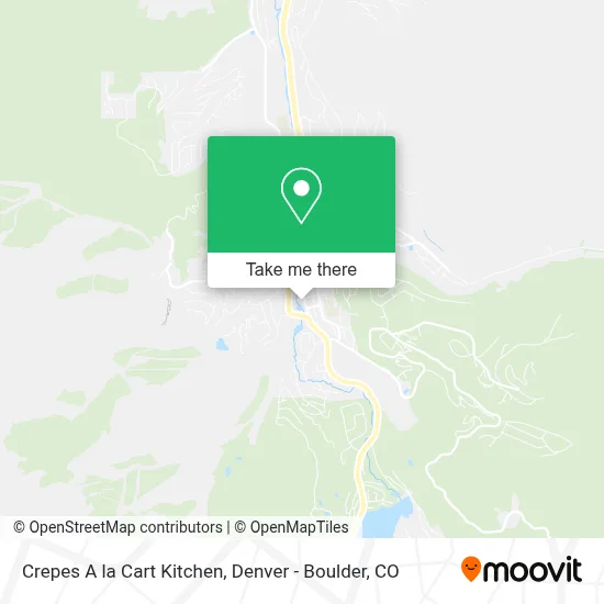 Crepes A la Cart Kitchen map