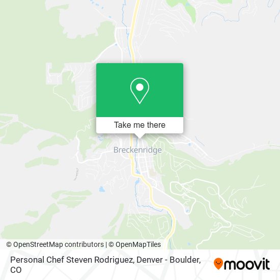 Personal Chef Steven Rodriguez map