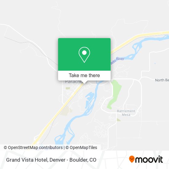 Grand Vista Hotel map