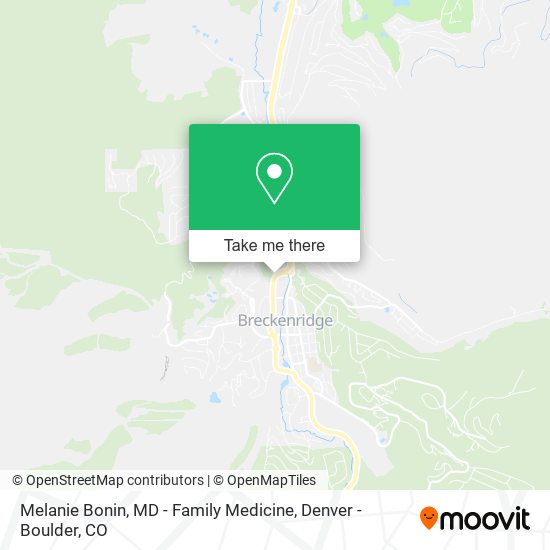Mapa de Melanie Bonin, MD - Family Medicine