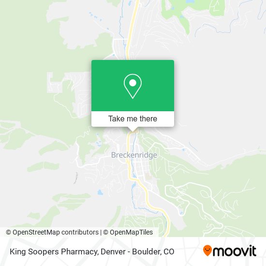 Mapa de King Soopers Pharmacy