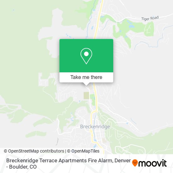 Mapa de Breckenridge Terrace Apartments Fire Alarm