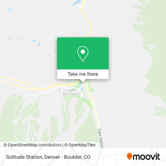 Solitude Station map