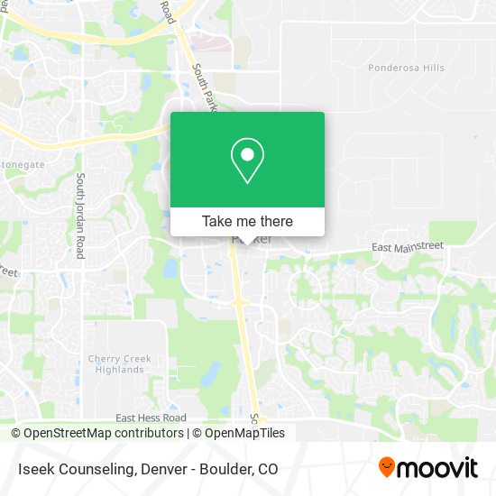 Iseek Counseling map
