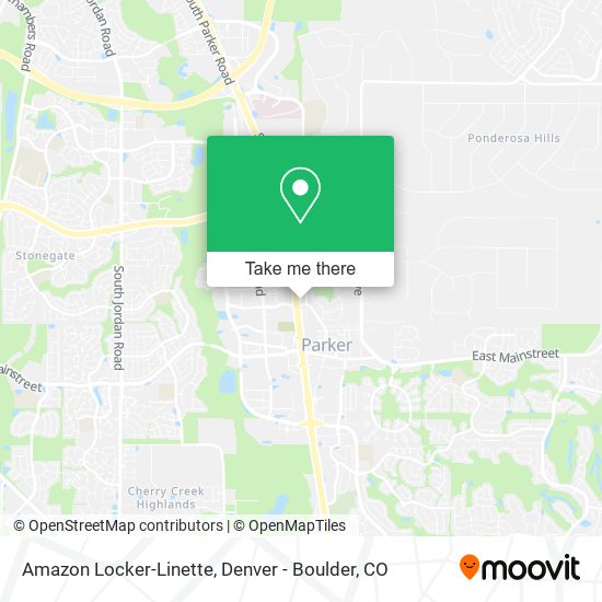 Amazon Locker-Linette map