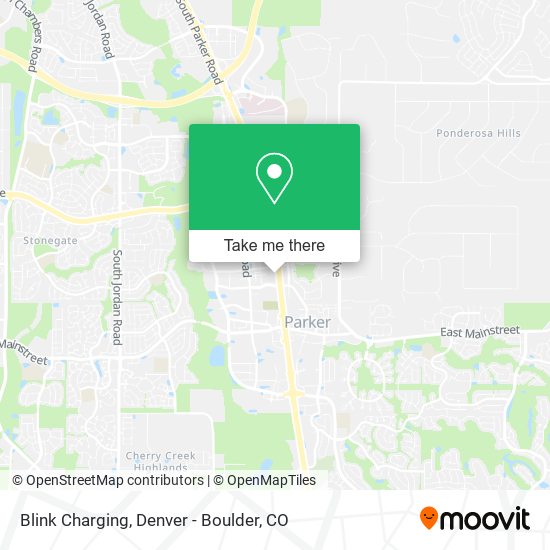 Mapa de Blink Charging