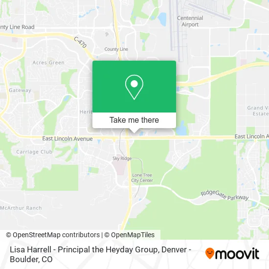 Lisa Harrell - Principal the Heyday Group map