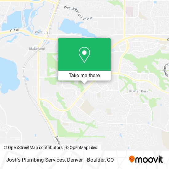 Mapa de Josh's Plumbing Services