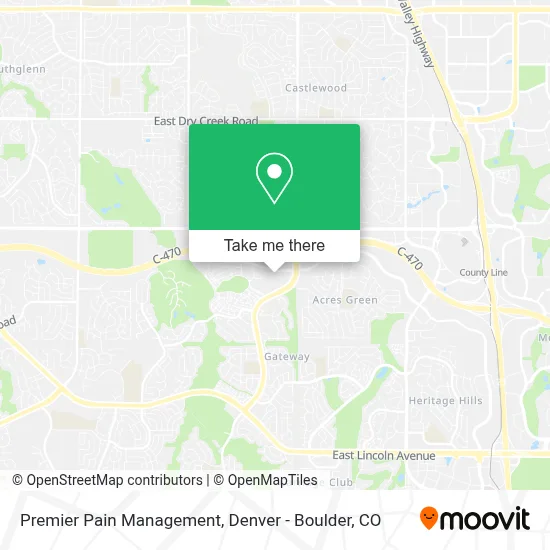 Premier Pain Management map