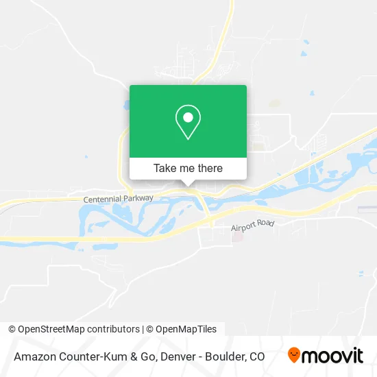 Amazon Counter-Kum & Go map