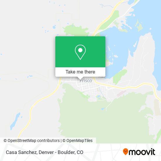 Casa Sanchez map